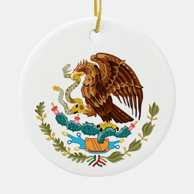 Ornamento de águila mexicana (Frente)