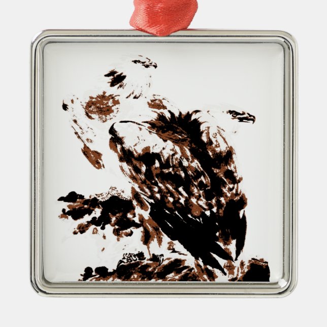 Ornamento de águilas de libertad (Frente)