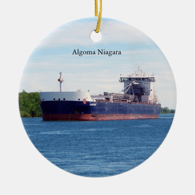 Ornamento de Algoma Niagara (Frente)