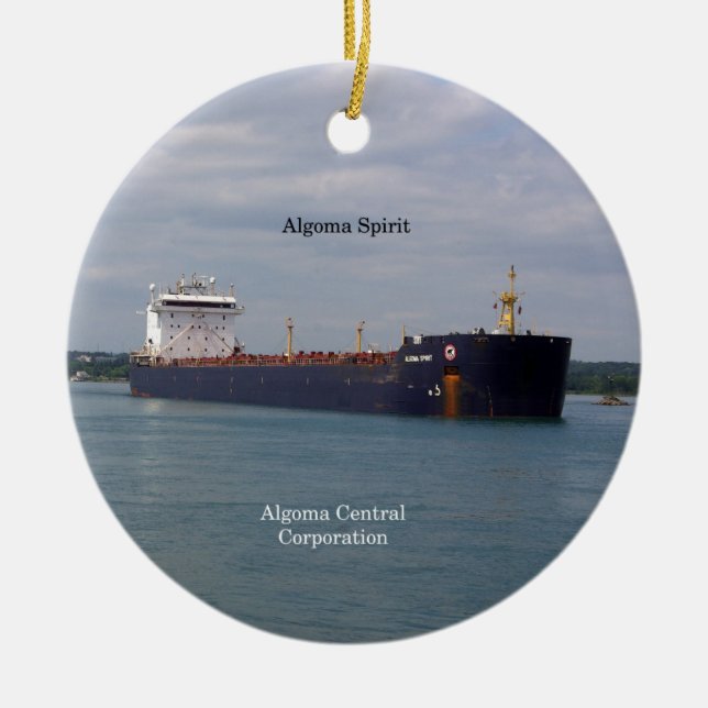 Ornamento de Algoma Spirit (Frente)