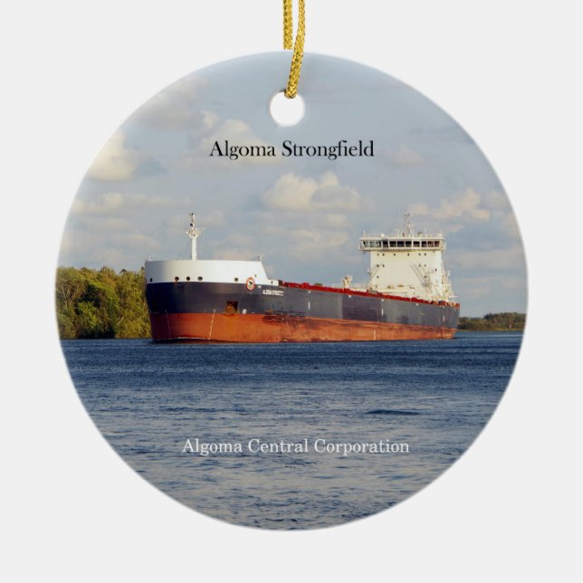 Ornamento de Algoma Strongfield (Frente)