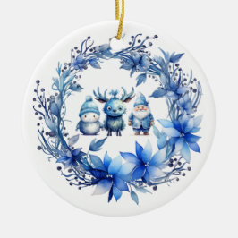 Ornamento de amigos de Navidades Cute
