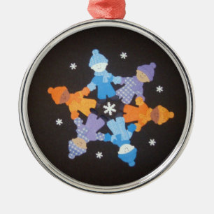 Ornamento de amigos de Snowflake
