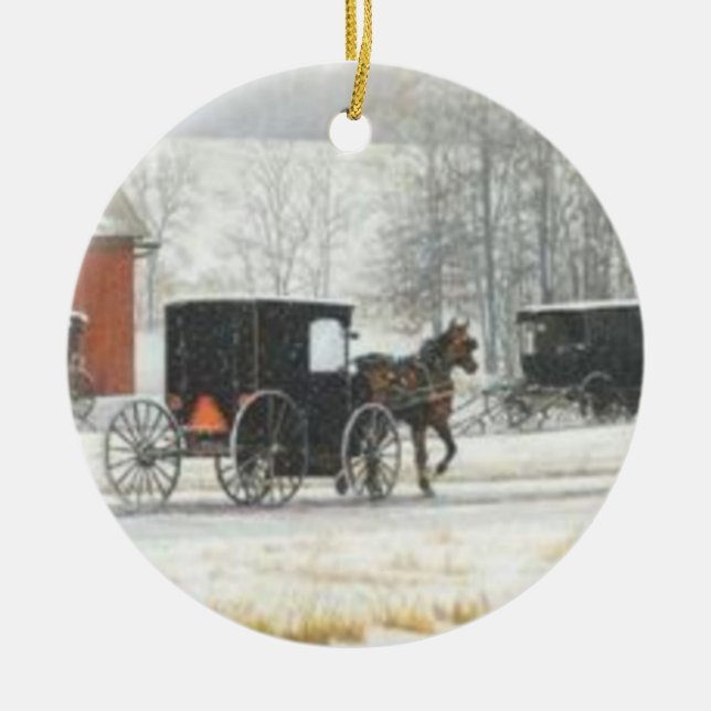 Ornamento de Amish (Frente)