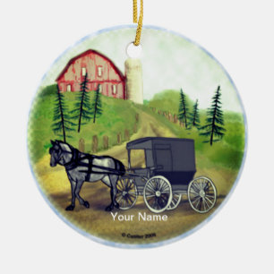 Ornamento de Amish Buggy