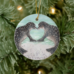 Ornamento de amor de foco