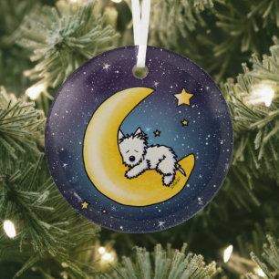Ornamento de amor lunar de KiniArt