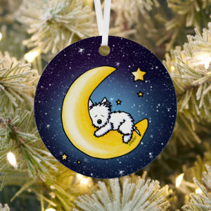 Ornamento de amor lunar de KiniArt