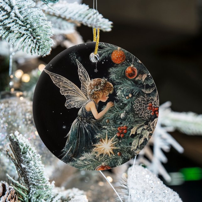Ornamento de ángel de hadas de árbol de Navidad -  (Subido por el creador)