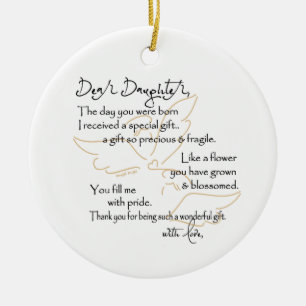 Ornamento de Angel Hugs para Hija
