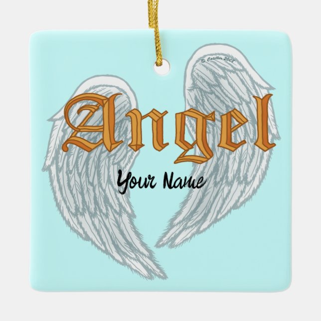 Ornamento de Angel Wings (Anverso)