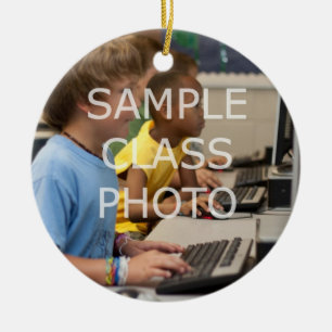 Ornamento de año fotográfico del profesor