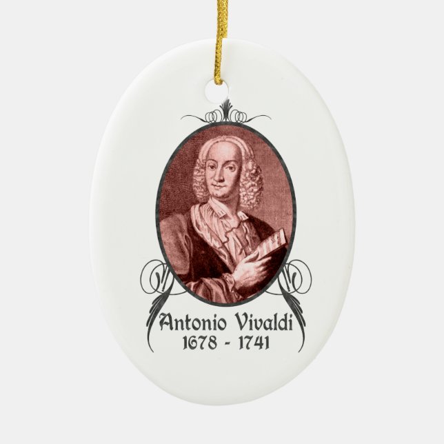 Ornamento de Antonio Vivaldi (Frente)