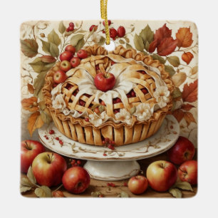 Ornamento de Apple Pie de otoño