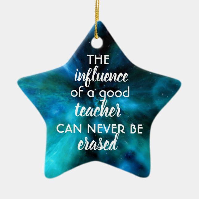 Ornamento de aprecio docente (Frente)