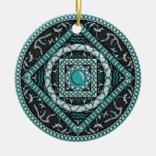 Ornamento de Aquarius Mandala