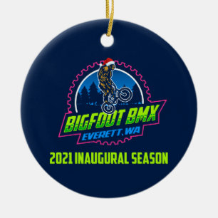 Ornamento de árbol Bigfoot BMX 2021