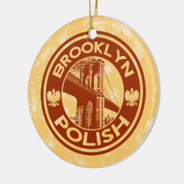 Ornamento de árbol de Navidad Brooklyn Norteameric