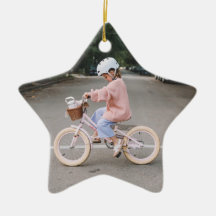Ornamento de árbol de navidad de estrella infantil