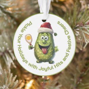 Ornamento de árbol de navidad de picante raro