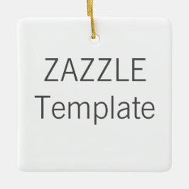 Ornamento de árbol de Navidad Personalizado Cerámi