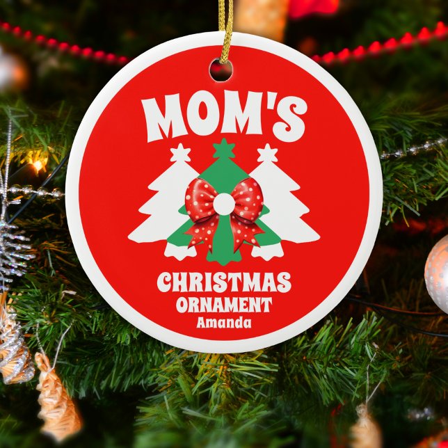 Ornamento de árbol de Navidad personalizado de mam (Subido por el creador)