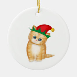 Ornamento de árbol de Navidad personalizado Ginger