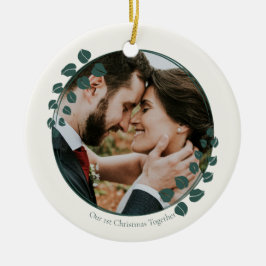 Ornamento de árbol de Navidad verde