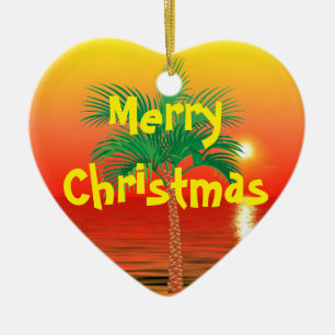 Ornamento de árbol de palmas