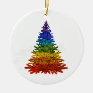 Ornamento de árbol de RAINBOW