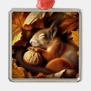 Ornamento de ardilla para dormir