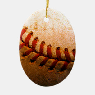 Ornamento de arte de béisbol