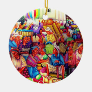 Ornamento de arte de Guatemala