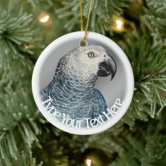 Ornamento de arte de loro Personalizado ornamento 