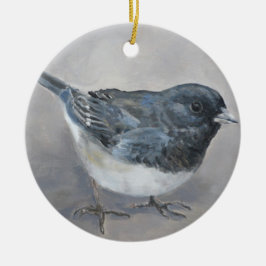 Ornamento de arte para aves de corral Junco Snowbi