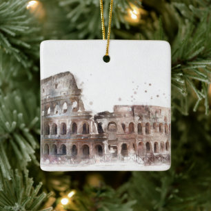 Ornamento de arte vintage de Roma
