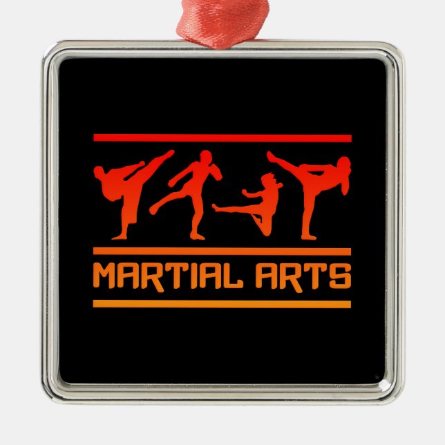 Ornamento de artes marciales (Frente)