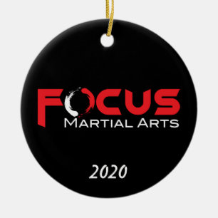 Ornamento de artes marciales focales