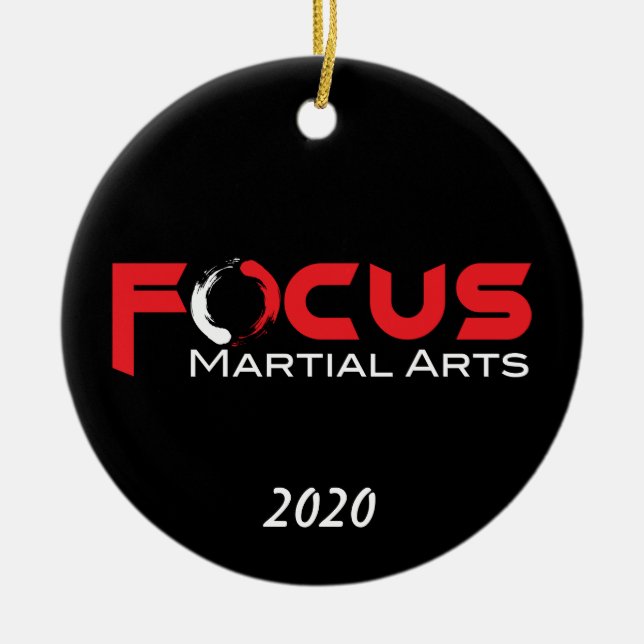 Ornamento de artes marciales focales (Frente)