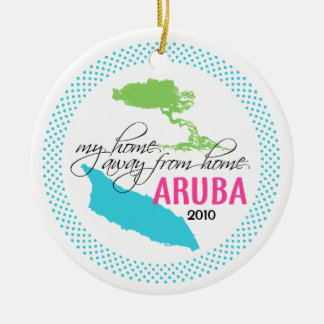 Ornamento de Aruba - mi hogar de fuera