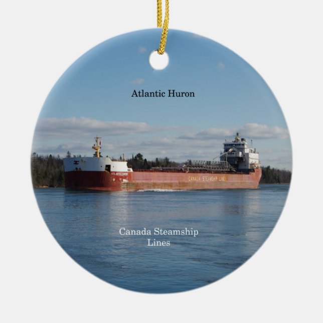 Ornamento de Atlantic Huron (Frente)
