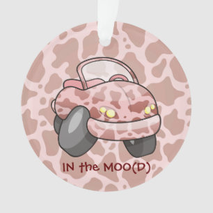 Ornamento de auto Moo