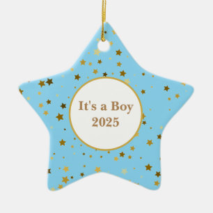 Ornamento de Baby Boy Star