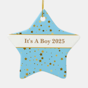 Ornamento de Baby Boy Star