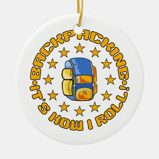 Ornamento de BACKPACKING (Frente)