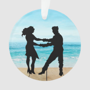 Ornamento de baile - Baile de Shag de playa