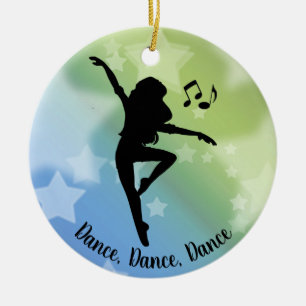 Ornamento de baile de baile