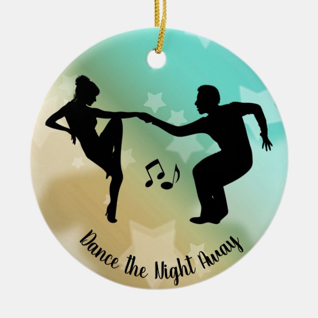 Ornamento de baile de baile (Frente)