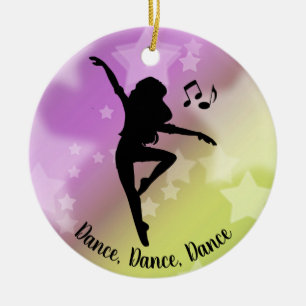 Ornamento de baile de baile