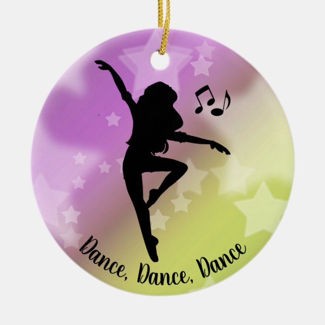 Ornamento de baile de baile (Frente)